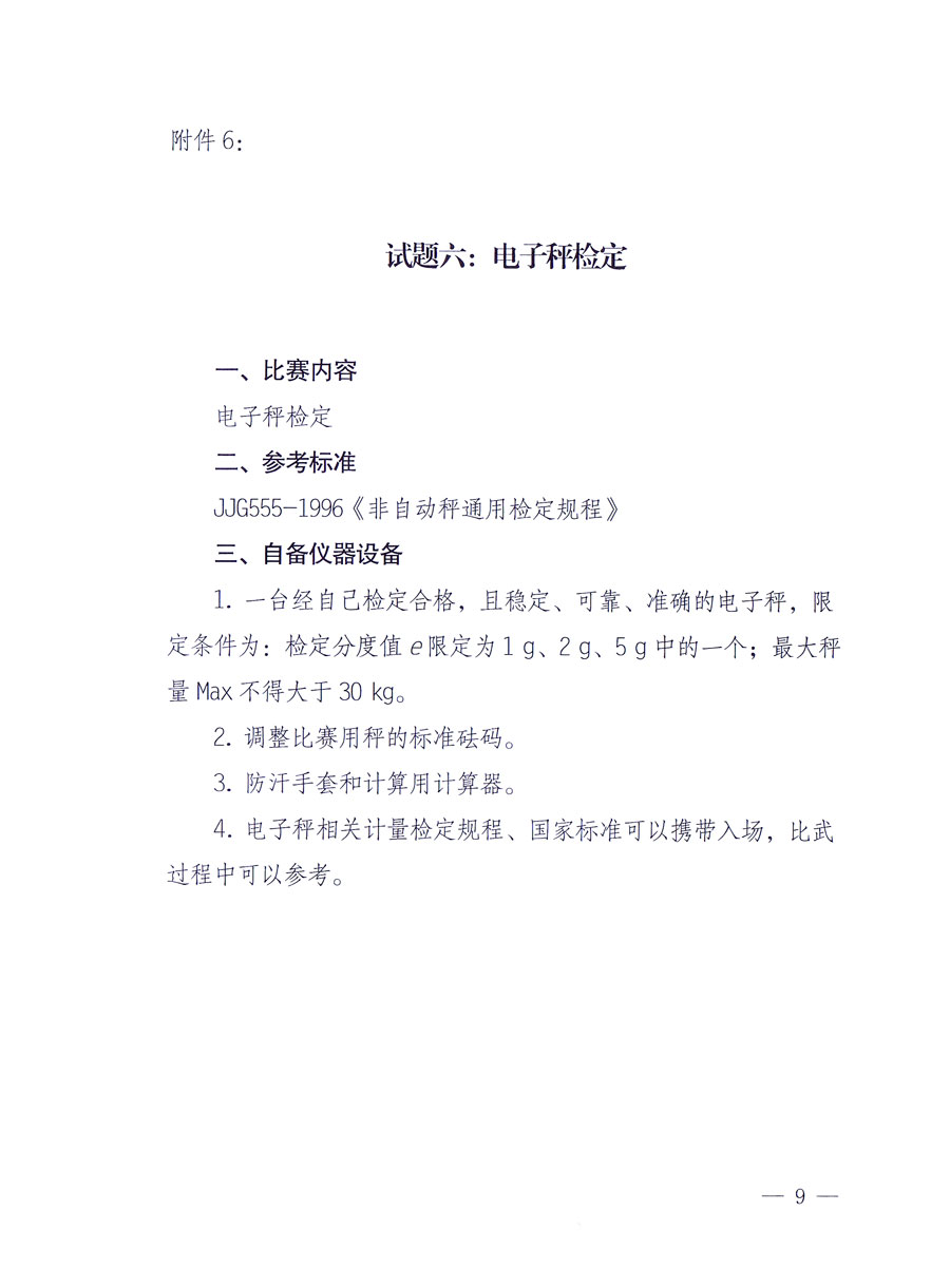 國家質量監督檢驗檢疫總局《關于舉辦全國質檢系統檢測技能大比武決賽的通知》